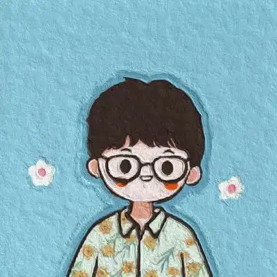 柒悦手绘可爱兄弟动漫优质男头
