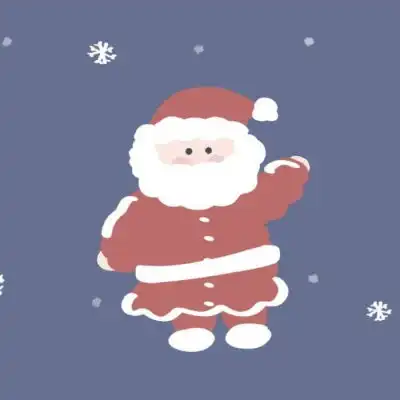 圣诞节微信情侣头像大全2019圣诞节秀恩爱的情侣头像一男一女
