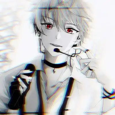 帅气撩人高冷动漫男头黑白隔壁老王来约会
