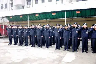 河南省许昌监狱举行庄严的升国旗仪式
