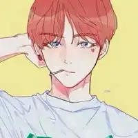 抽烟男头像高清漫画吸烟的男生头像
