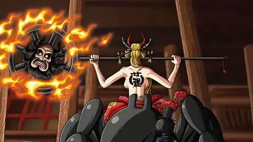 海贼王黑玛利亚的爆衣战斗,艺妓表演,最性感的格斗家
