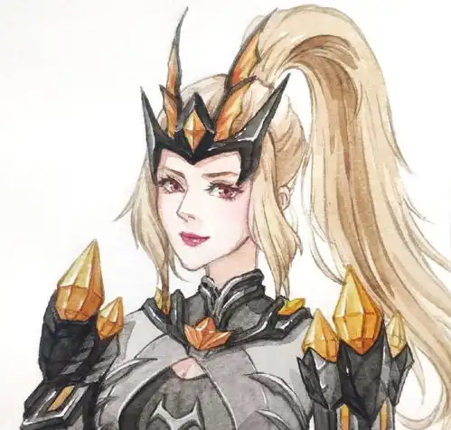 王者荣耀插画情侣头像,跟对象一起用
