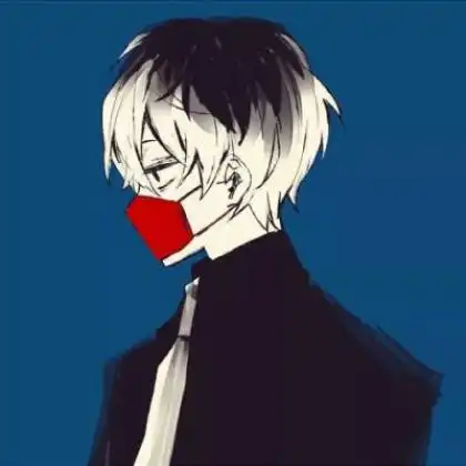 冷酷卡通男生微信头像,愿所有的离开都是一场梦而已
