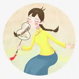 复古民国风手绘人物图片素材其他格式下载动漫人物大全
