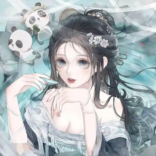 动漫女生头像精美绝伦的古风女生头像
