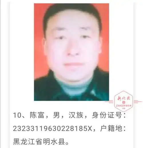黑龙江警方悬赏缉捕18名重大刑事案件在逃人员附照片
