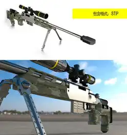 狙击枪3d模型设计素材其他模型模型大全13631496

