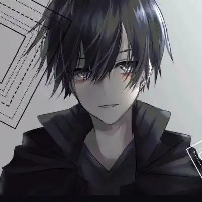 禁欲系男生经典快手动漫头像
