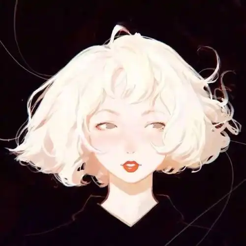 动漫女头因为怕被嫌弃,所以我学会了少说话
