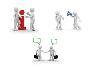 彩色3d小人沟通交流ppt素材下载ppt宝藏
