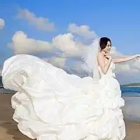 qq女生穿婚纱头像大全2

