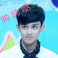 我想要一个吴磊头像带字的,谢谢了
