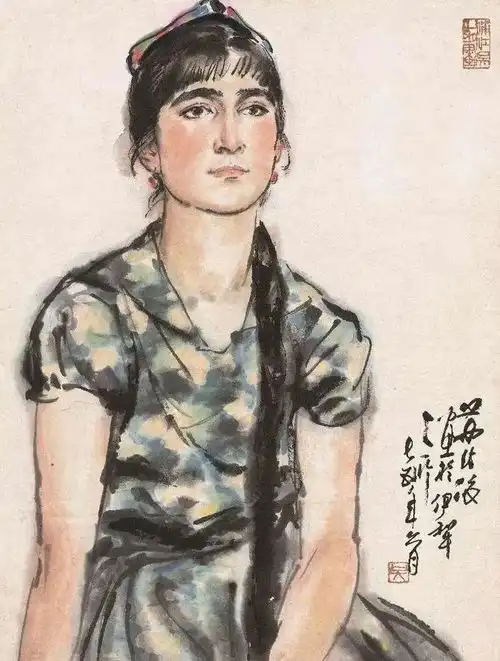 吴山明我喜欢画平凡人
