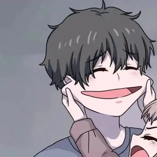 动漫情侣头像祝我们花期不远,繁花自现
