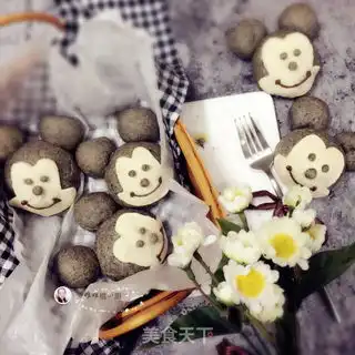 汤种米奇黑芝麻面包的做法汤种米奇黑芝麻面包怎么做雅雅杨小厨的菜谱
