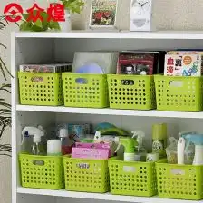 在塑料筐
