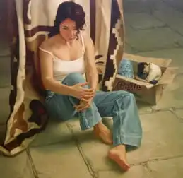艺术家笔下的女人总是扑朔迷离且又风情万种
