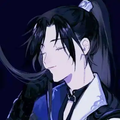 动漫手绘古风男生美男子头像
