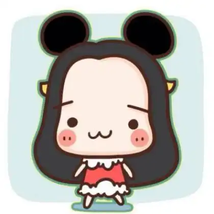 卡通q版情侣头像超萌,我们的快乐从未被超越
