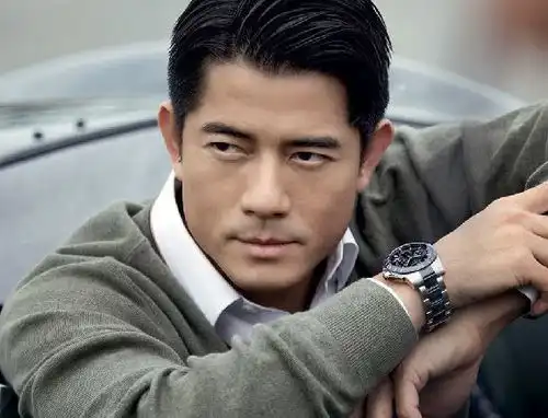 明星证件照对比迪丽热巴变大饼脸,郭富城帅到能直接p成婚纱照
