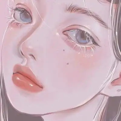苏瓷唯美清新动漫女头个性插画卡通动漫头像我要个性网
