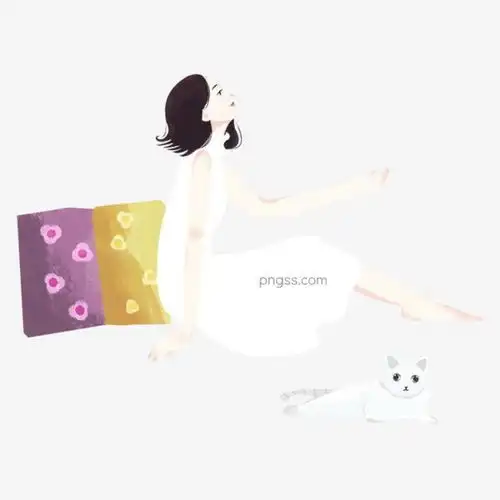手绘可爱女孩和猫png素材图片大小1024x1024px图片尺寸272.67kb来自png搜索网pngss.com免费免扣png素材下载png元素可爱风猫咪美女女孩元素人物元素
