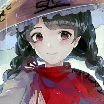 超萌二次元少女动漫微信头像
