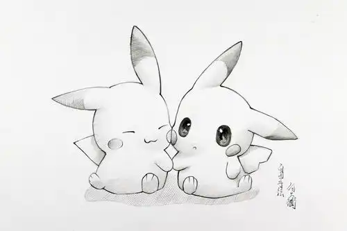 超萌皮卡丘,带你搞定排线上色
