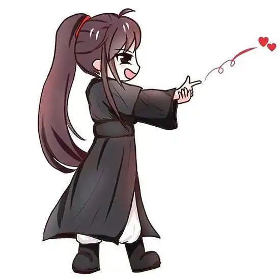 10组魔道祖师情侣头像,太可爱啦
