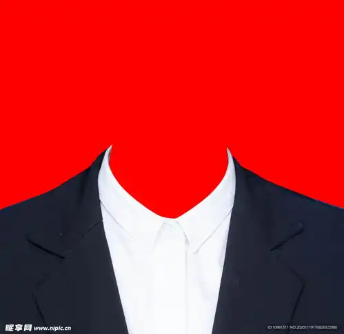 证件女款正装设计图
