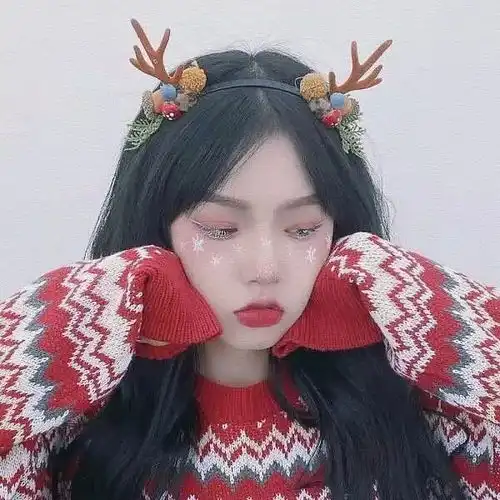 女生头像专属圣诞女生头像
