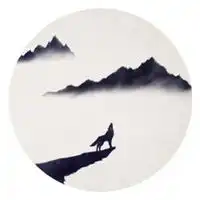 快手古风水墨头像素材微信头像图片大全
