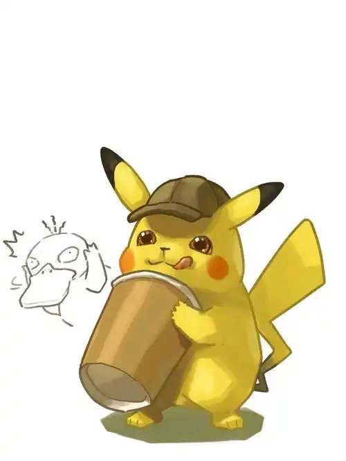 随着的热映,最近皮卡丘壁纸也大火,呆萌可爱小甜甜哔哩哔哩