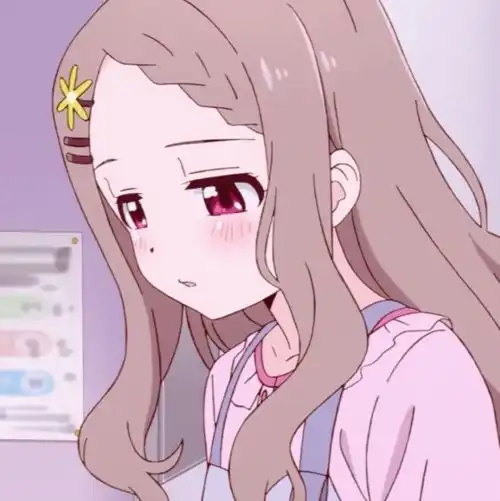 女生动漫头像超可爱粉色少女动漫头像
