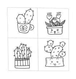 简笔画9种圣诞主题手抄报36种简笔植物
