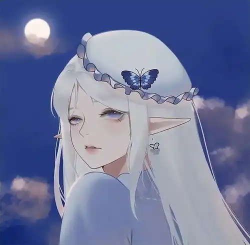 悦己者手绘女生头像
