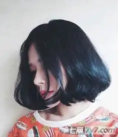 日系甜美风修颜短发各种脸型都适合的发型
