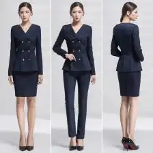 西装套装女秋冬时尚西服
