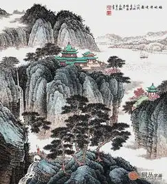 进门玄关挂什么好精品国画山水打造美景旺财好运来
