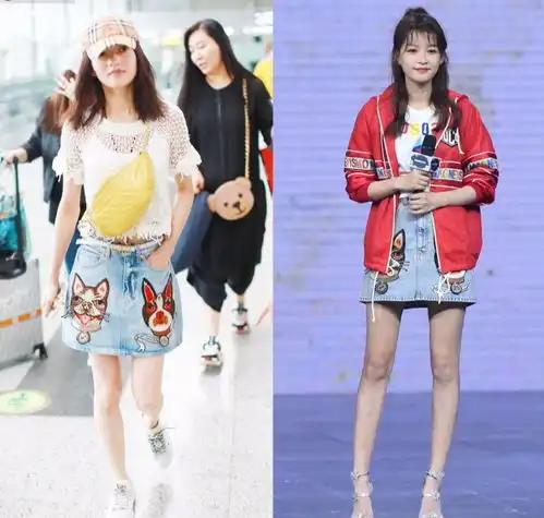 女明星撞衫不可怕谁丑谁尴尬杨幂秦岚这一组也太能装嫩了吧
