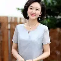 朴素中年女人图片头像微信头像图片大全
