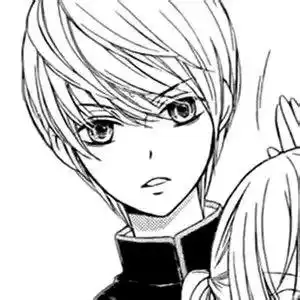 求动漫黑白情侣头像
