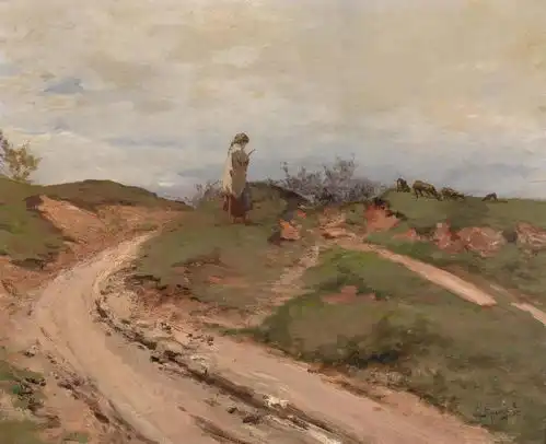 匈牙利杰出风景画家贝拉斯潘依作品欣赏
