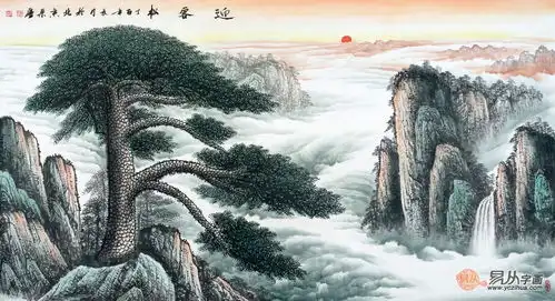 宋唐山水画欣赏黄山美景甲天下
