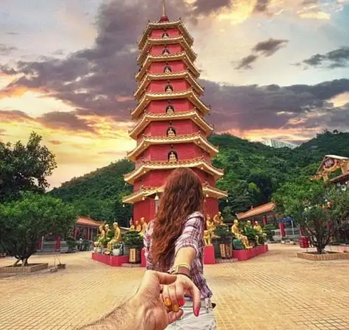 跟我走情侣大婚发布系列婚礼照
