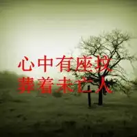 心中有座坟葬着未亡人图片带字
