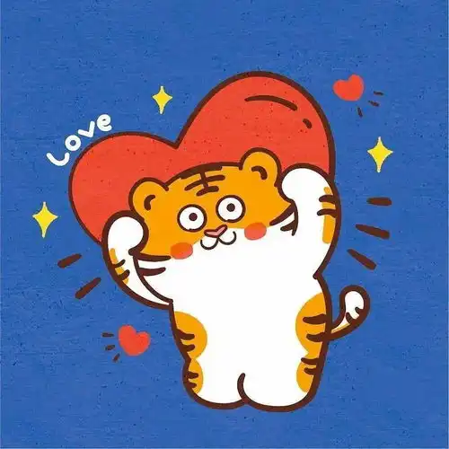 虎年动漫头像新年男头女头来换吧
