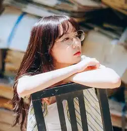 女生头像留不住的长发就剪掉吧
