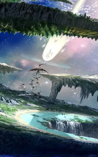 好看的动漫风景手机壁纸
